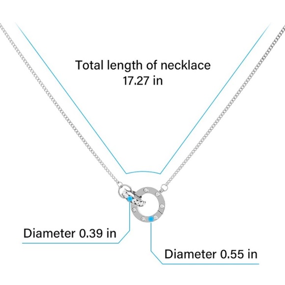 NWT Kyle Cartier Style Loop Necklace - Picture 4 of 6